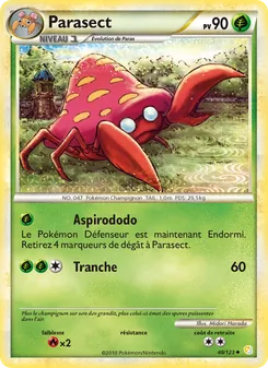 Parasect 48/123 HeartGold SoulSilver