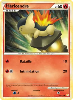 Héricendre 61/123 HeartGold SoulSilver