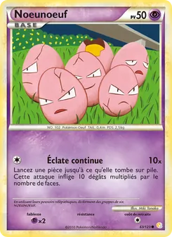 Noeunoeuf 63/123 HeartGold SoulSilver