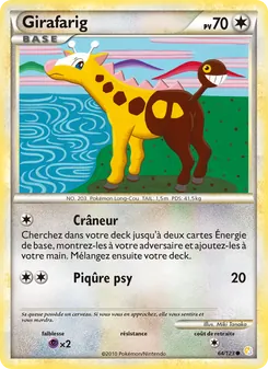 Girafarig 64/123 HeartGold SoulSilver