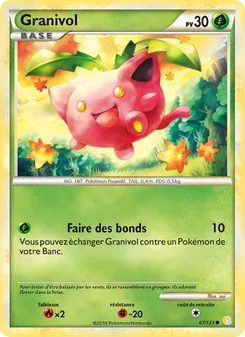 Granivol 67/123 HeartGold SoulSilver
