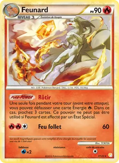 Feunard 7/123 HeartGold SoulSilver