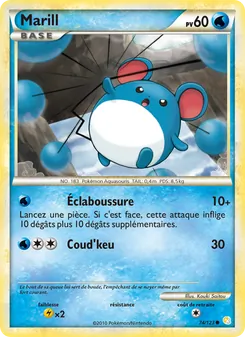Marill 74/123 HeartGold SoulSilver