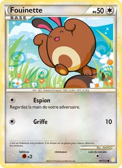 Fouinette 80/123 HeartGold SoulSilver