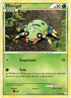 Mimigal 83/123 HeartGold SoulSilver