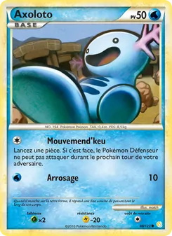 Axoloto 88/123 HeartGold SoulSilver