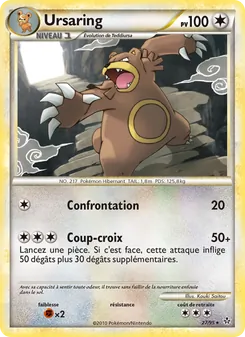 Ursaring 27/95 Déchaînement