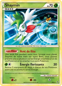 Shaymin 8/95 Déchaînement