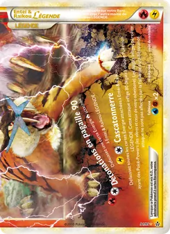 Entei & Raikou LÉGENDE (bas) 91/95 Déchaînement