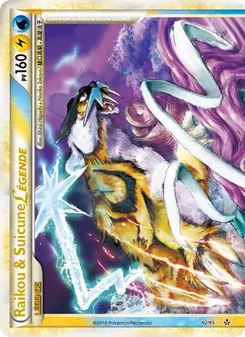 Raikou & Suicune LÉGENDE (haut) 92/95 Déchaînement