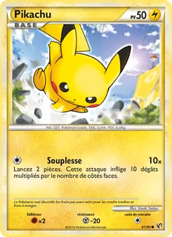 Pikachu 61/90 Indomptable