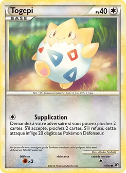 Togepi 70/90 Indomptable
