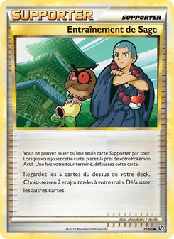 Entraînement de Sage 77/90 Indomptable