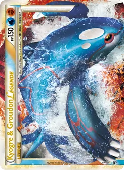 Kyogre & Groudon LÉGENDE 87/90 Indomptable