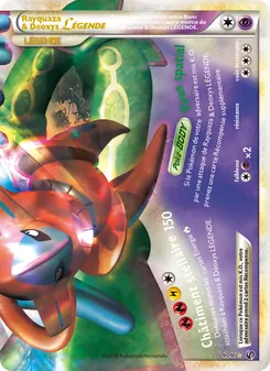 Rayquaza & Deoxys LÉGENDE 90/90 Indomptable