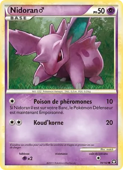 Nidoran♂ 70/102 Triomphant