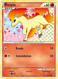 Ponyta 72/102 Triomphant