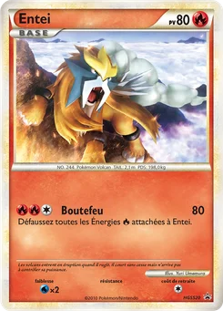 Entei HGSS20 Promo HGSS