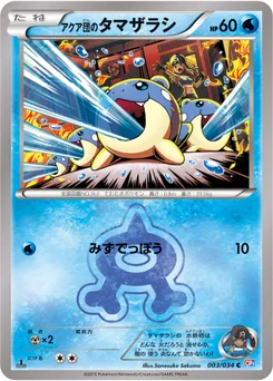 Obalie de la Team Aqua 3/34 Team Magma VS Team Aqua Double Crisis