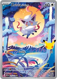 Zorua de Hisui 122/103 30th Celebration