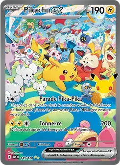 Pikachu-ex 126/103 30th Celebration