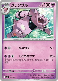 Granbull 304/774 Starter Decks 100 Battle Collection