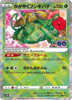 Florizarre Radieux 4/90 Pokémon GO