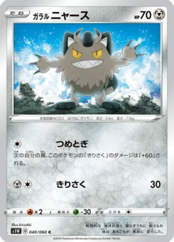 Miaouss de Galar 40/60 Sword