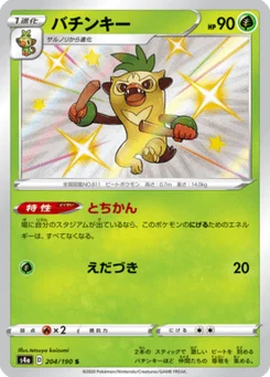 Badabouin 204/190 Shiny Star V