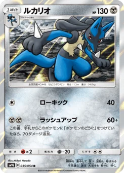 Lucario 35/54 Full Metal Force