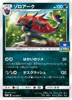 Zoroark 162/440 Sun and Moon Promotional Cards