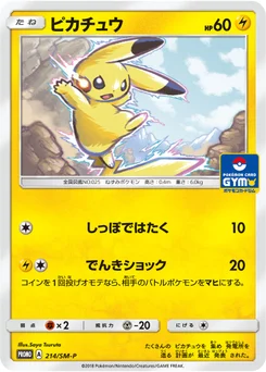 Pikachu 214/440 Sun and Moon Promotional Cards