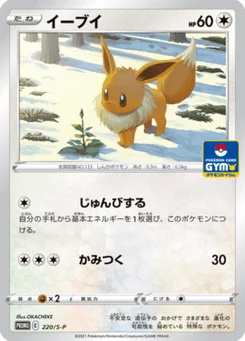 Évoli 220/300 Sword & Shield Promotional Cards