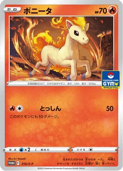 Ponyta 310/300 Sword & Shield Promotional Cards