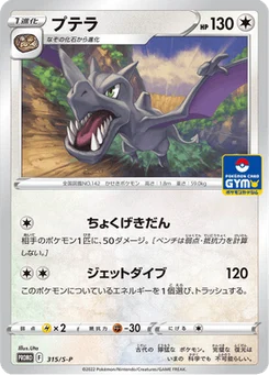 Ptéra 315/300 Sword & Shield Promotional Cards