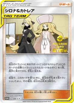 Cynthia et Percila 88/300 Sword & Shield Promotional Cards
