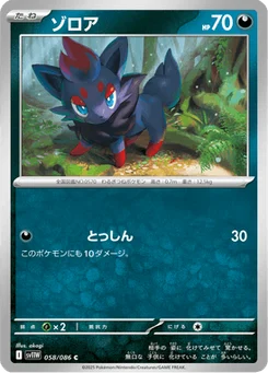 Zorua 58/86 White Flare