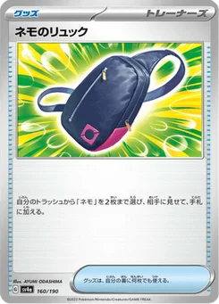 Sac de Menzi 160/190 Shiny Treasure ex
