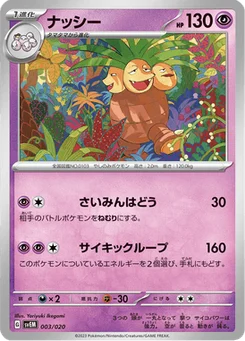 Noadkoko 3/20 Terastal Starter Set Mewtwo ex