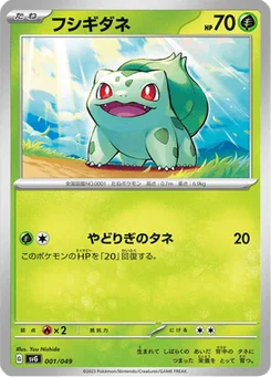 Bulbizarre 1/52 Special Deck Set ex Venusaur & Charizard & Blastoise