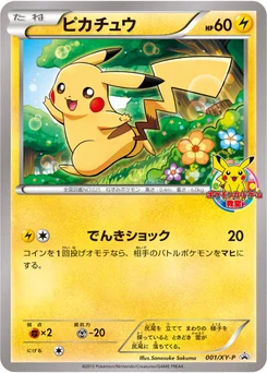 Pikachu 1/448 XY Promotional Cards