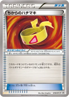 Bandeau Muscle 19/448 XY Promotional Cards