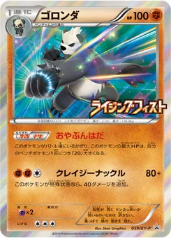 Pandarbare 59/448 XY Promotional Cards