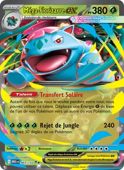 Méga-Florizarre-ex 003/132 Méga-Évolution