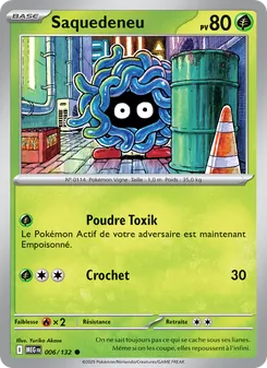 Saquedeneu 006/132 Méga-Évolution