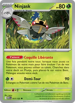 Ninjask 017/132 Méga-Évolution
