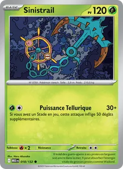 Sinistrail 018/132 Méga-Évolution