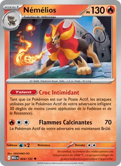 Némélios 024/132 Méga-Évolution