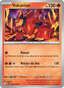 Volcanion 025/132 Méga-Évolution