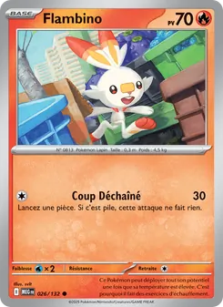 Flambino 026/132 Méga-Évolution